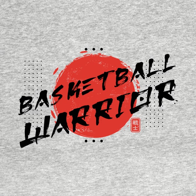 Oriental Brush Basketball Warrior by rojakdesigns